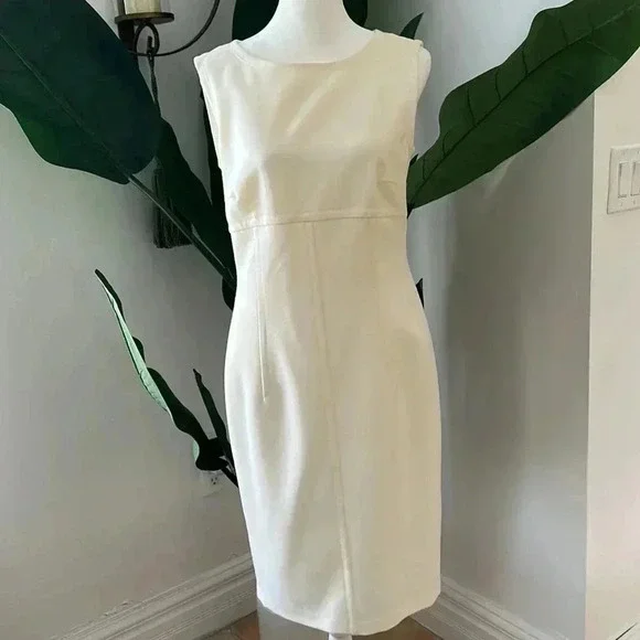 Escada SZ S M Cream Dress Suite - Picture 8 of 15